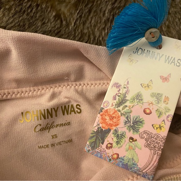 Johnny Was Brand New Mari Skirted Floral One Piece Swimsuit - Picture 4 of 10